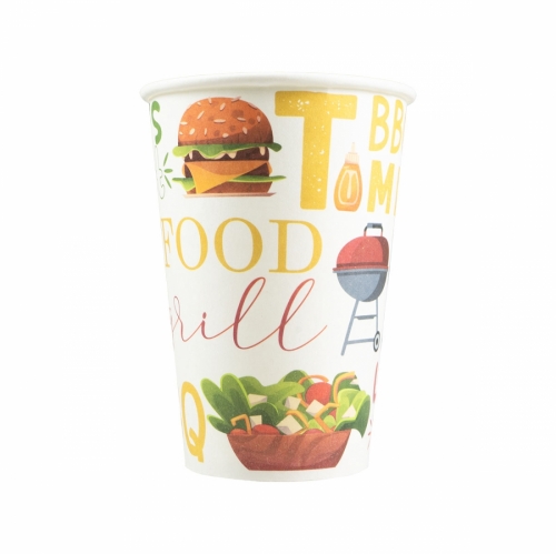 Grill Time Paper Cups 8 pcs